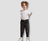 Girls' Boyfriend Elastic Pants