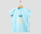 تي شيرت صيفي بطبعة أناناس