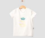 تي شيرت صيفي بطبعة أناناس