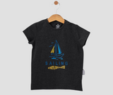 تي شيرت صيفي على شكل قارب