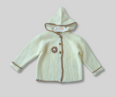 جاكيت شتوى تريكو بناتي ورده