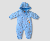 Winter jumpsuit, waterproof pump, zipper on the side