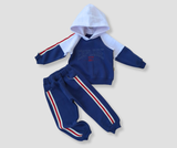 Boys two-stripe pants set