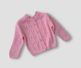 Girls tree knitted jacket