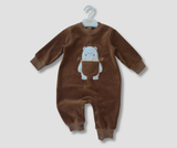 Polar Bear Winter Velvet Jumpsuit
