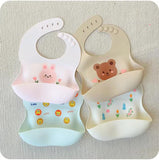 Cute Critter Silicone Baby Bibs