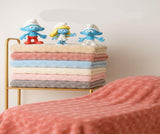 Bubbles plain fur blanket