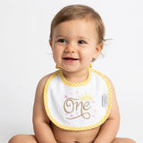 New born round baby bib