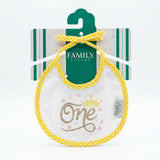 New born round baby bib