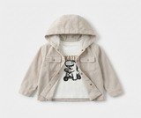 Boys' autumn 3-piece plain set