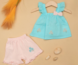 Bow Shoulder Summer Set