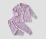 بيجامه شتوي مخطط استك