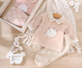Winter velvet unicorn pajamas