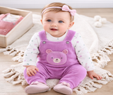 Two-piece winter jumpsuit, velvet