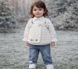 Girls' Autumn 3-Piece Set Bow