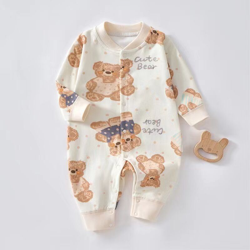 Cute Bear Cozy Jumpsuit