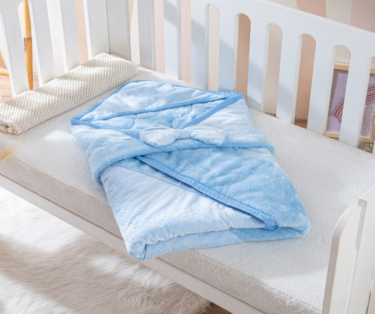 Basic Bow Baby Blanket