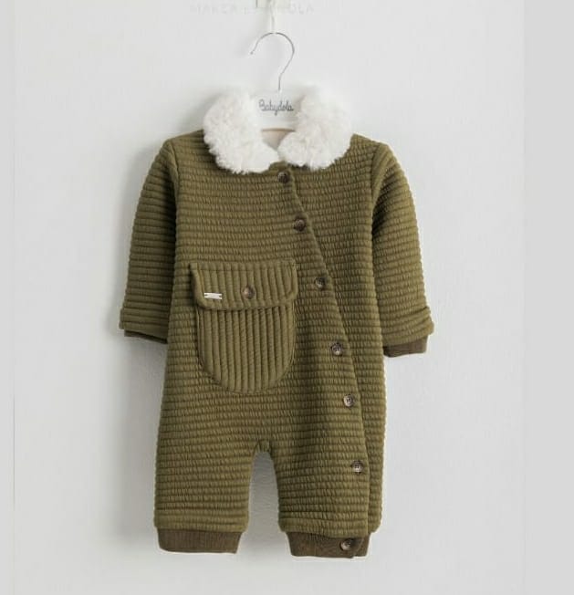 Ribbed buttoned jumpsuit