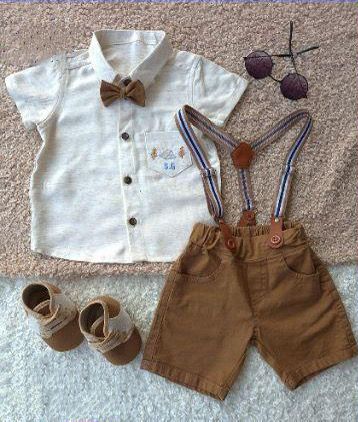 Boys 3-piece suspender set