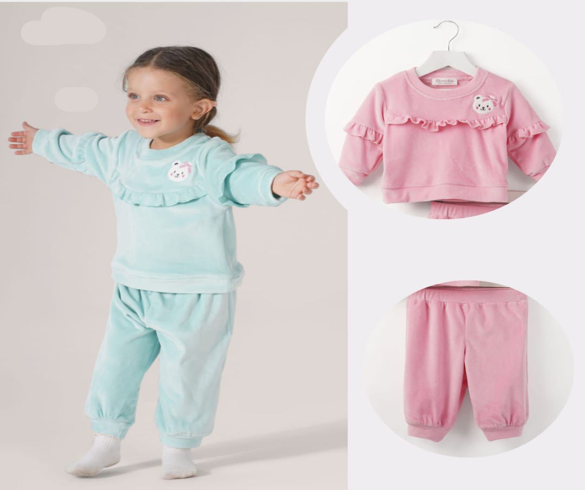 بيجامه شتوى قطيفه صدر ارنوب