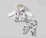 بيجامه شتوى 3 قطع باندا