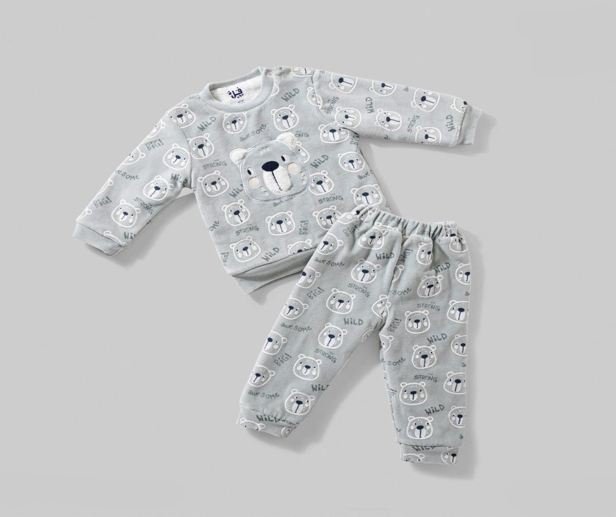 بيجامه شتوى دببه