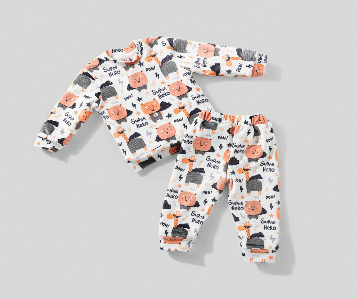 بيجامه شتوى سوبر هيرو