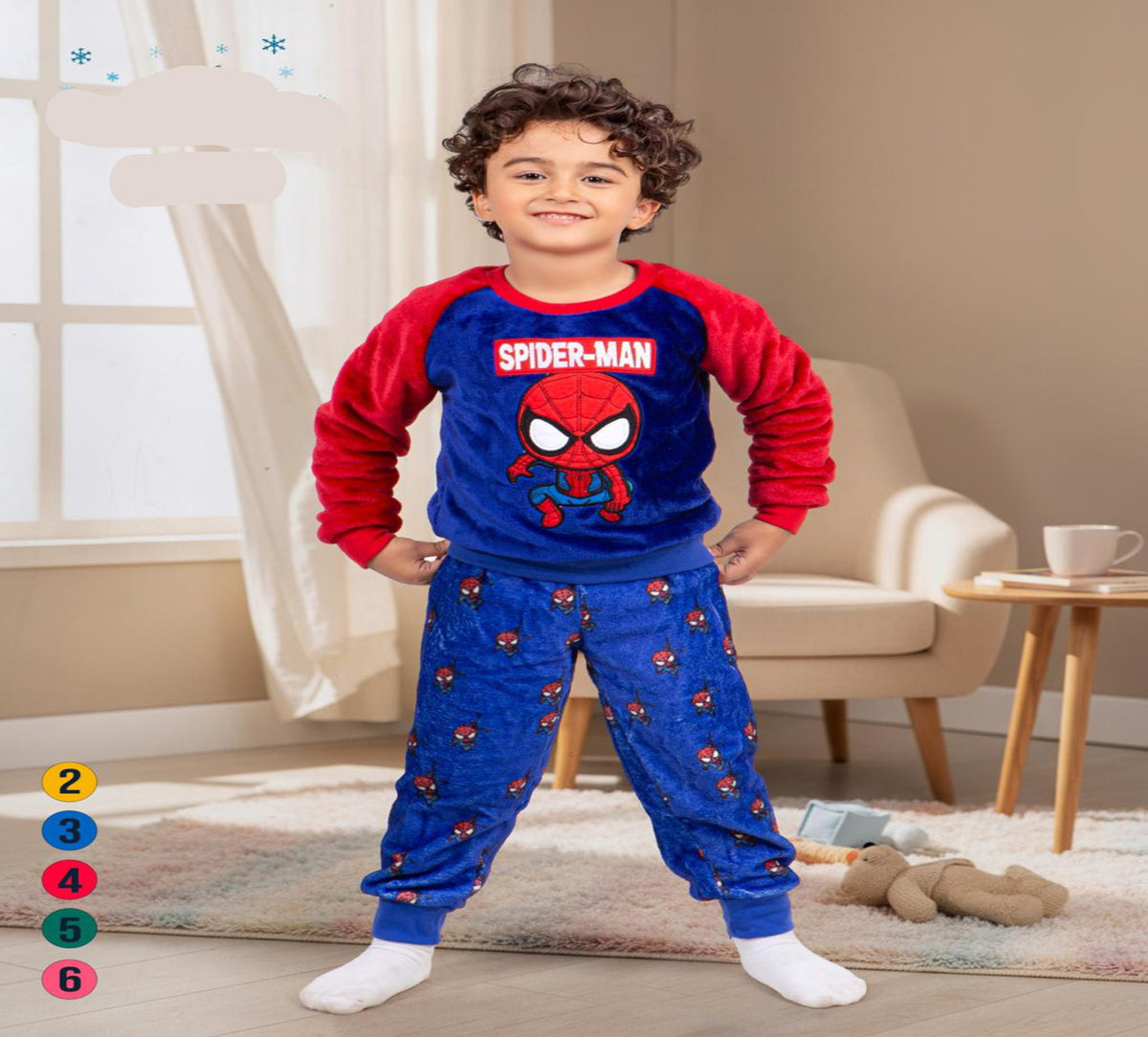 Polar winter pajamas for boys