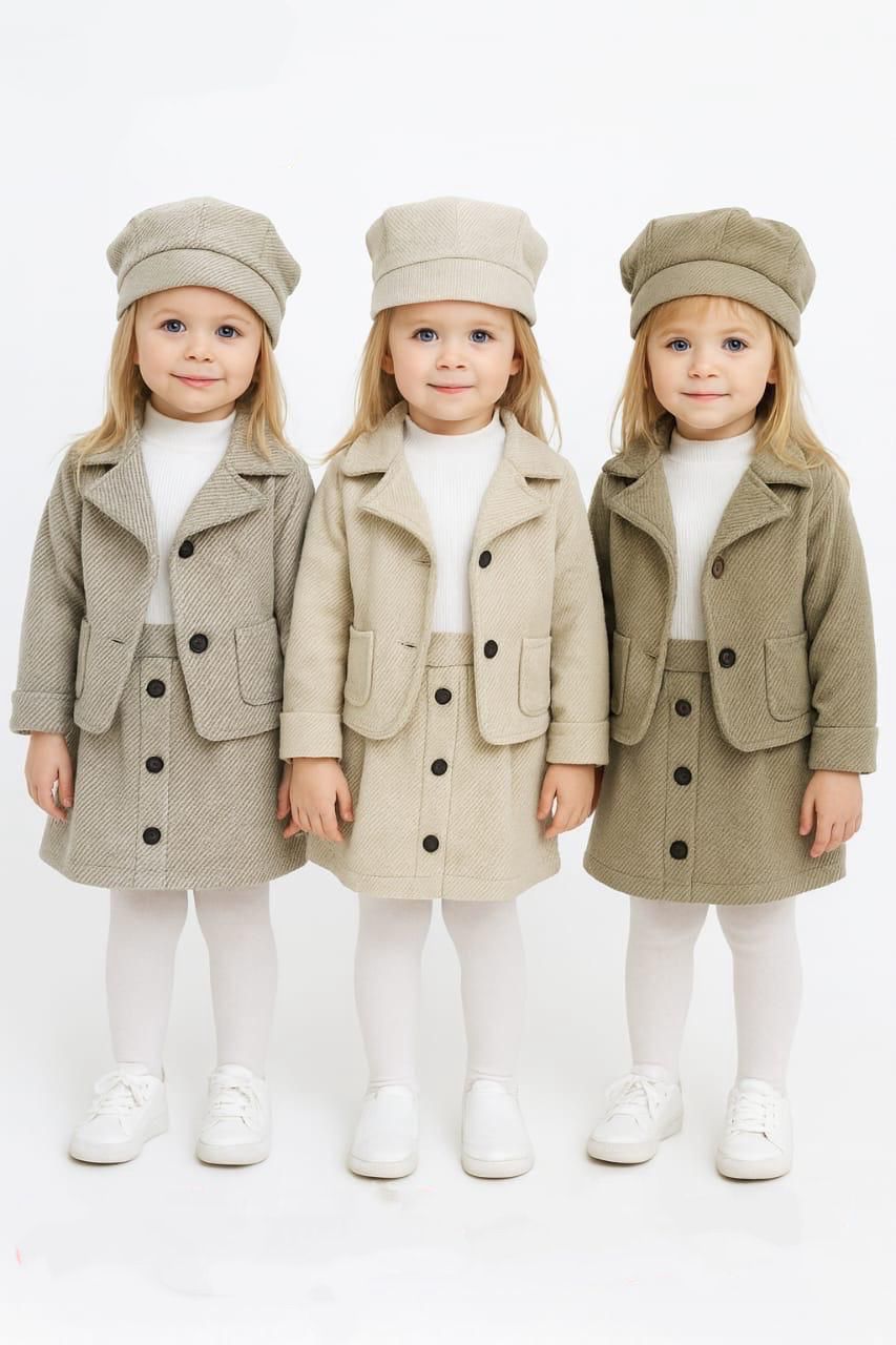 Girls’ 5-Piece Wool Winter Set