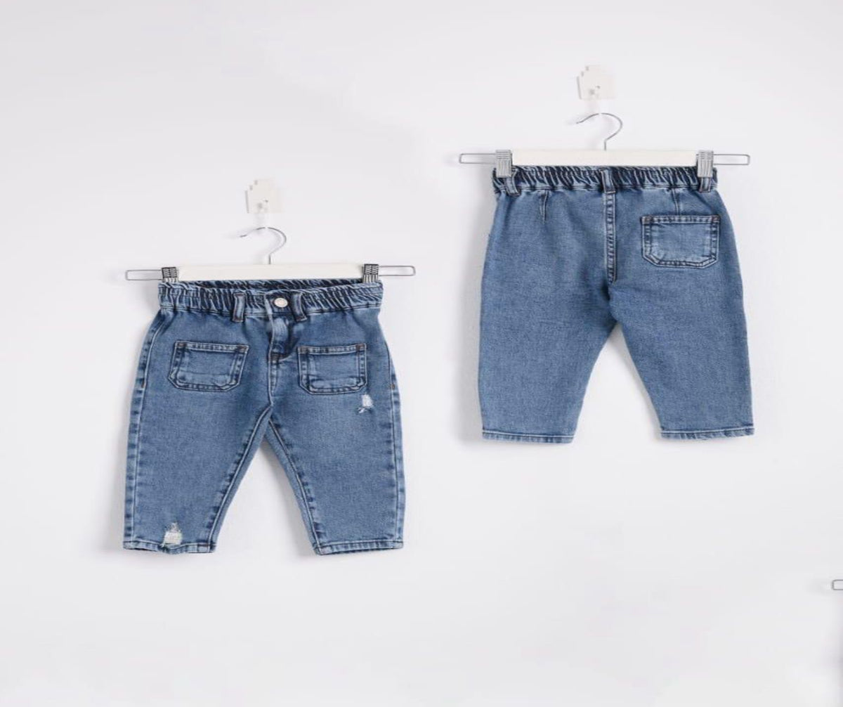 Comfort Waist Denim Jeans