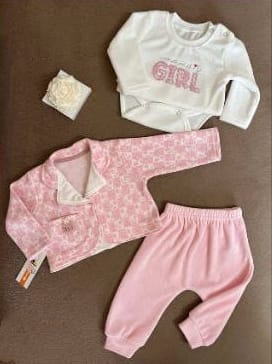 Girly 3 Pieces Set