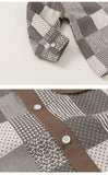 Imported autumn set, checks