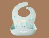 Cute Critter Silicone Baby Bibs