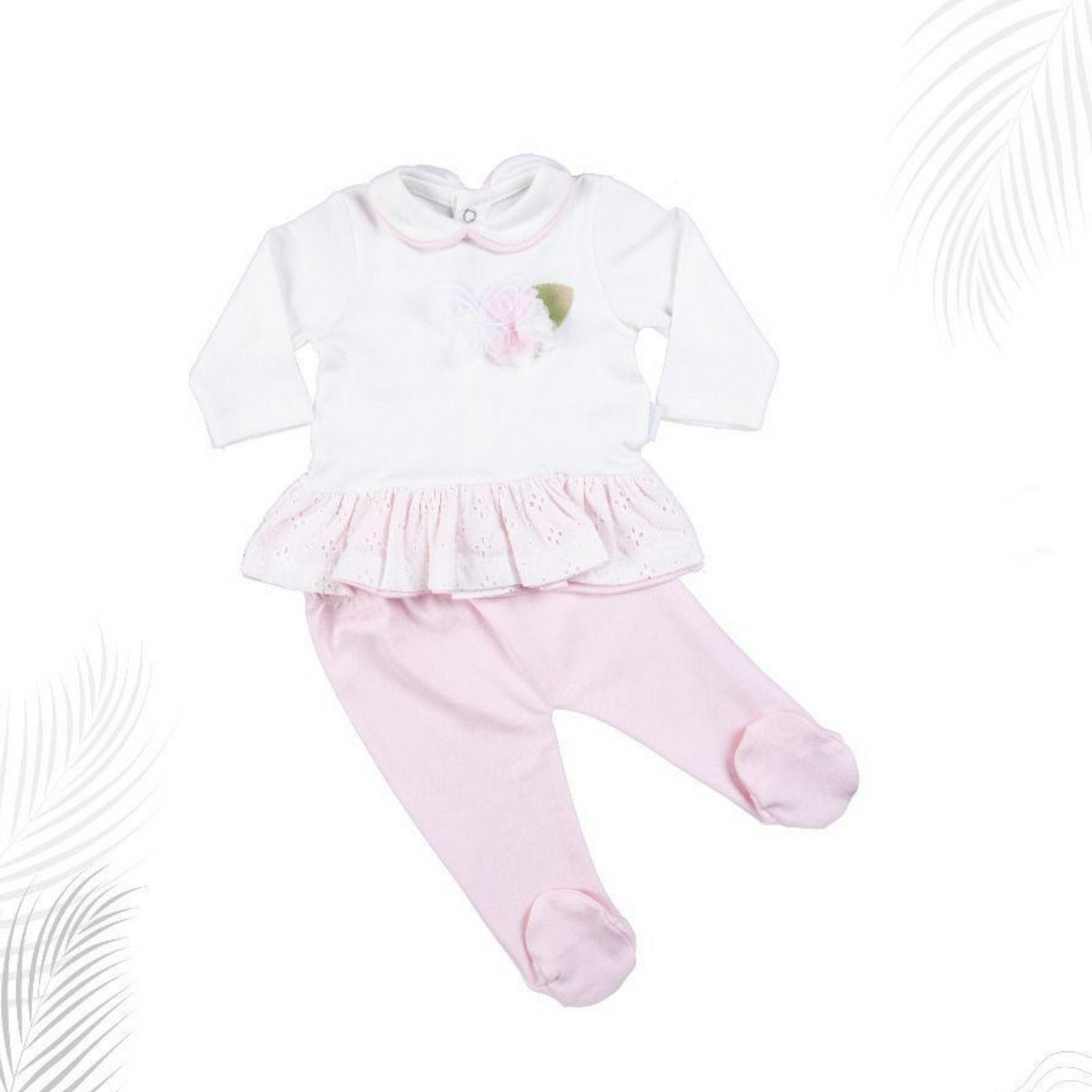 Autumn pyjama with butterfly chest