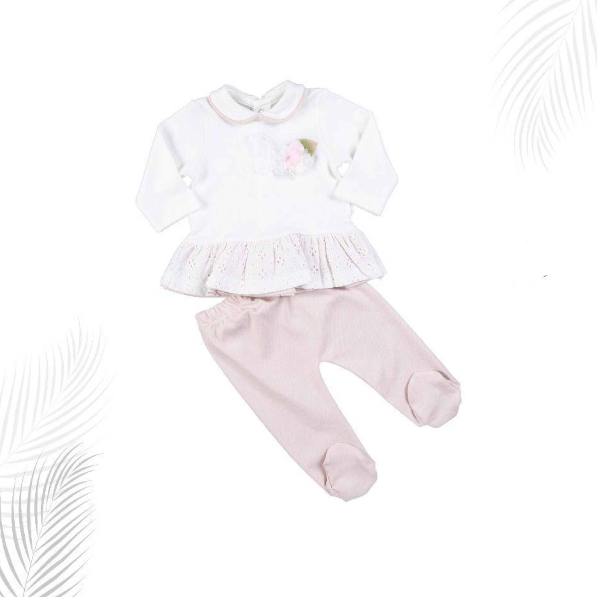 Autumn pyjama with butterfly chest
