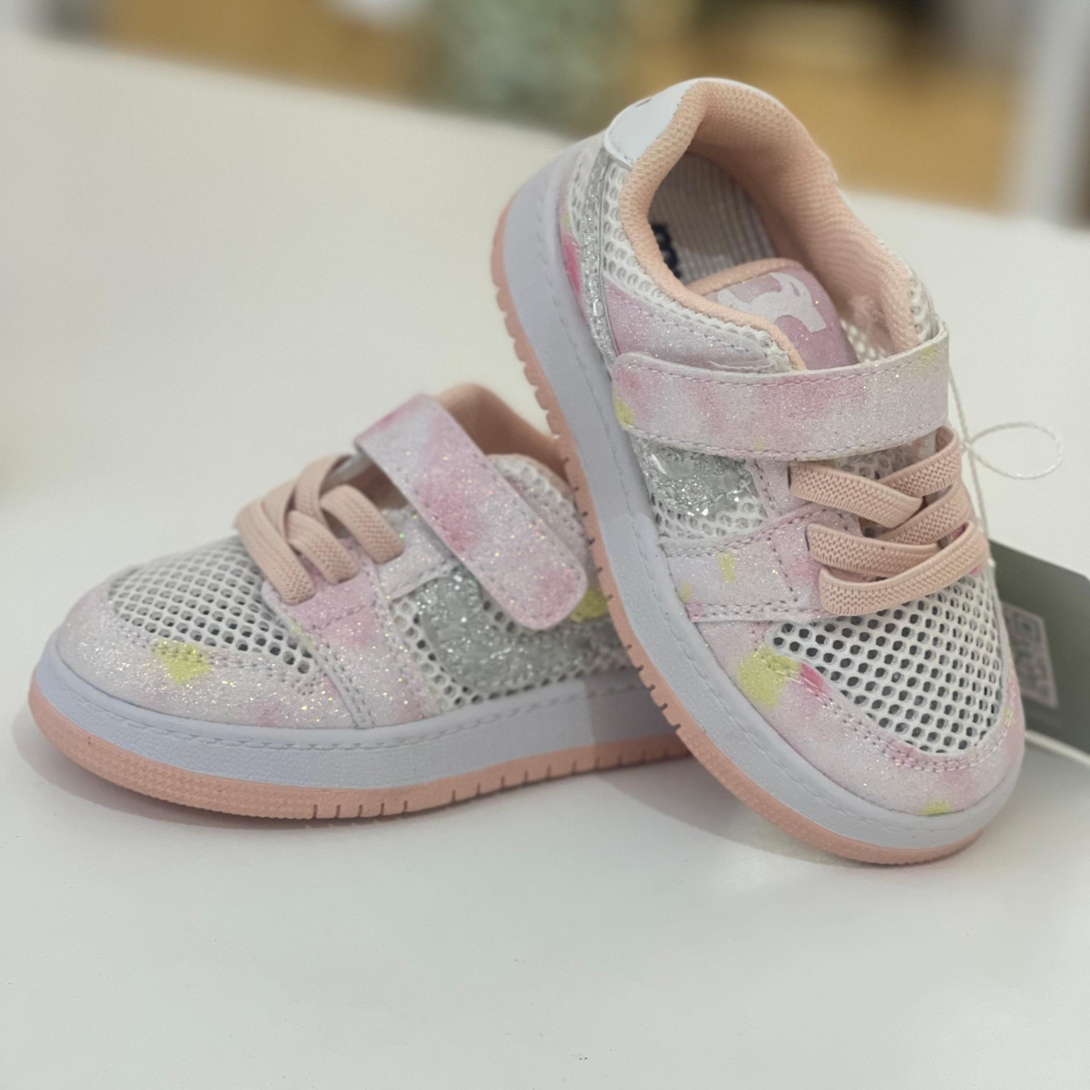Shiny imported shoes