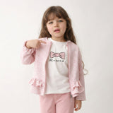 Girls' autumn 3-piece printed set